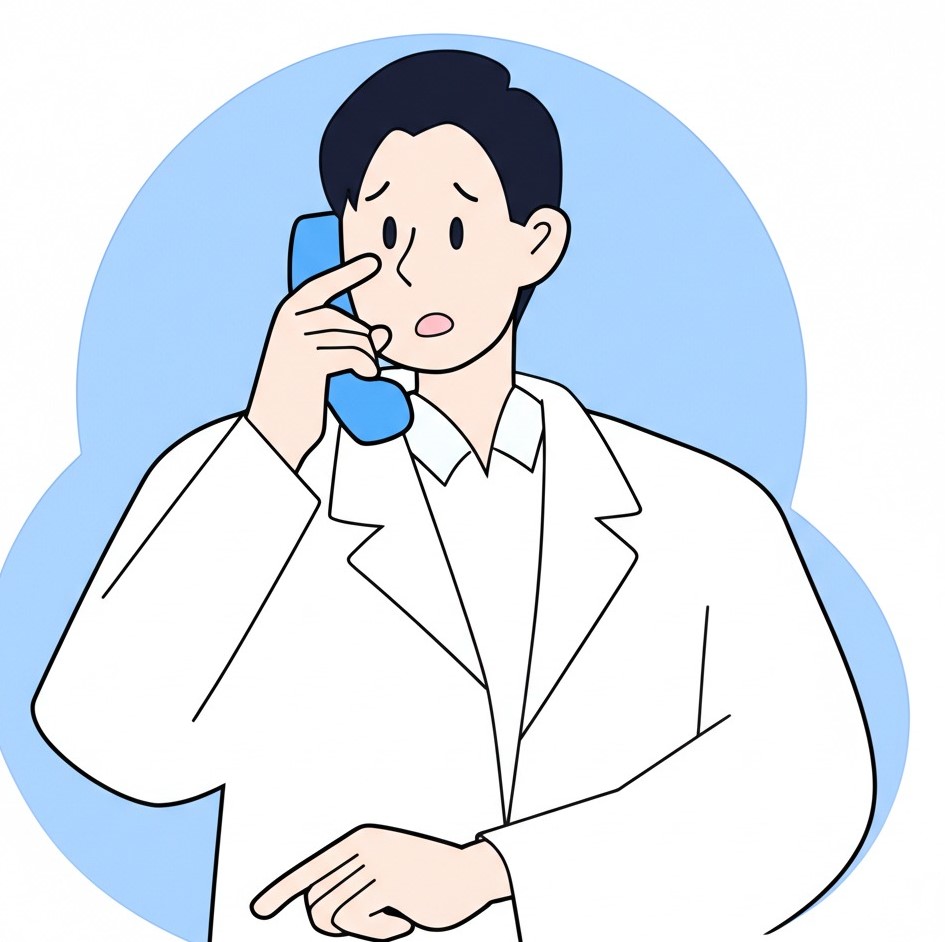 医療事務スタッフのイラスト